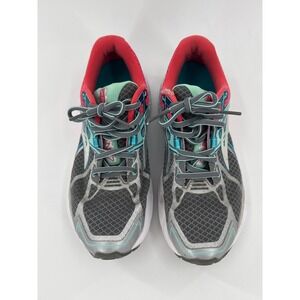 Brooks Ravenna 7 Womens Running Shoes Gray Teal Pink Athletic Sneakers 7.5